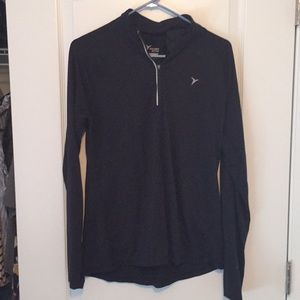 Long Sleeve Dry Fit Workout Half Zip